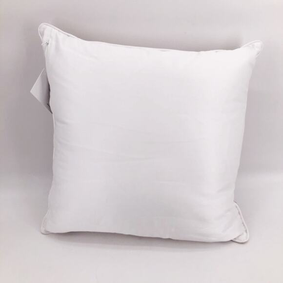 Hudson Park Luxe Basic Decorative Pillow Silver Beaded Embroidery - Picture 5 of 6
